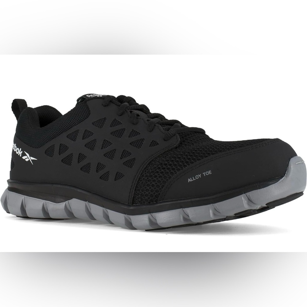 Men's Reebok Sublite Safety Steel Toe Shoes, Size 10